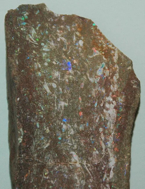 Precious opal specimen